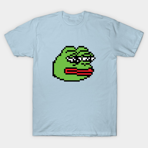 Frog T Pixelated Pepe Pixelated ShirtTeepublic TF3Kc1Jl